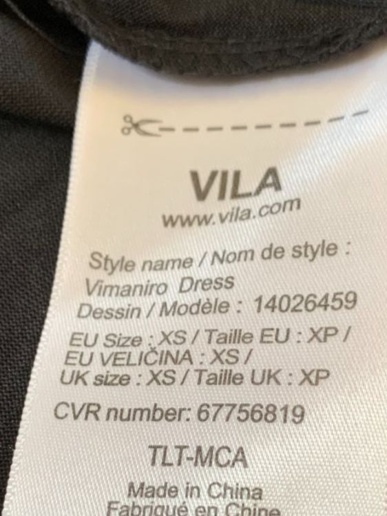 Vila Vestiti: VILA Damen Kleid, Gr. 36 – Usato da Worb venduto da farben20zauber 5