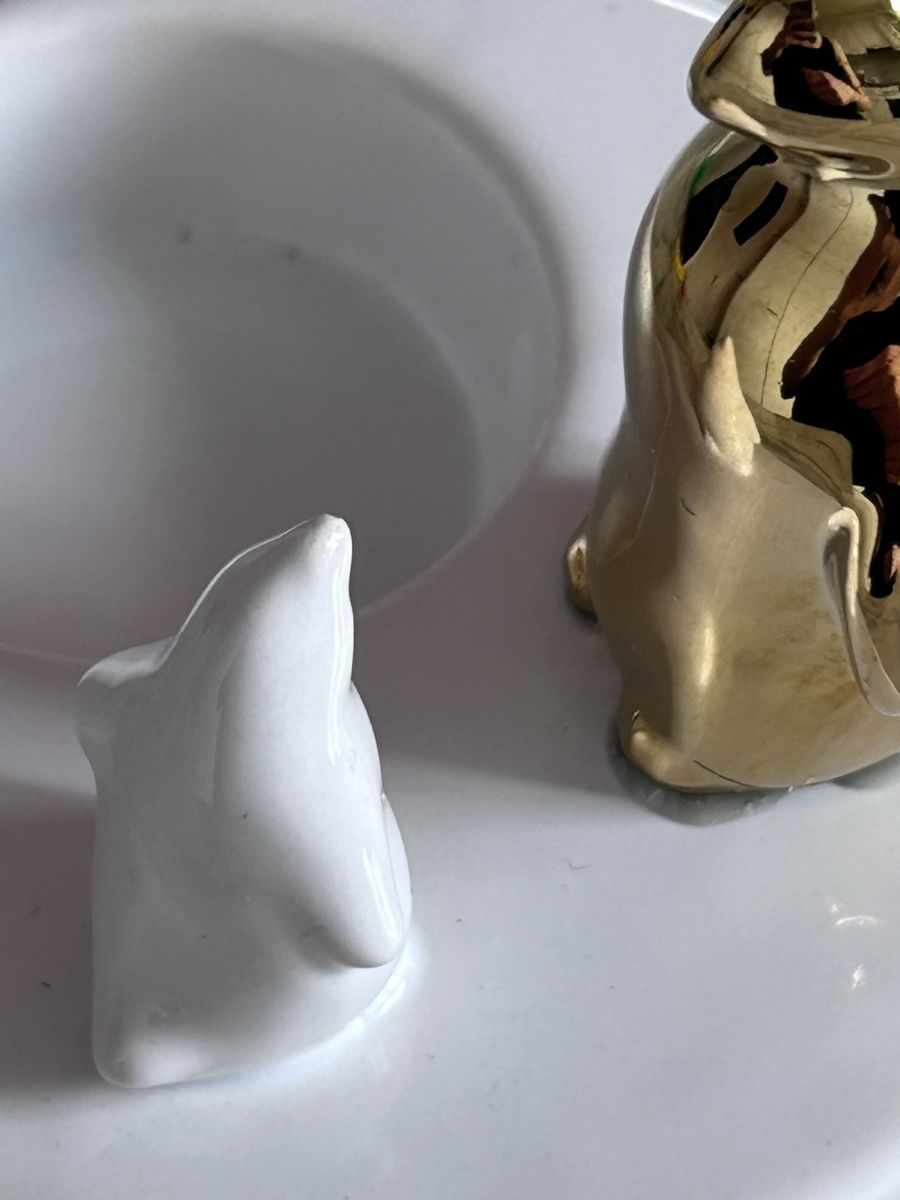 Tutte le decorazioni: Cute Penguin Family tealight holder, Ceramic – Nuovo (secondo la descrizione) da Biel/Bienne venduto da zit_v5yc 6