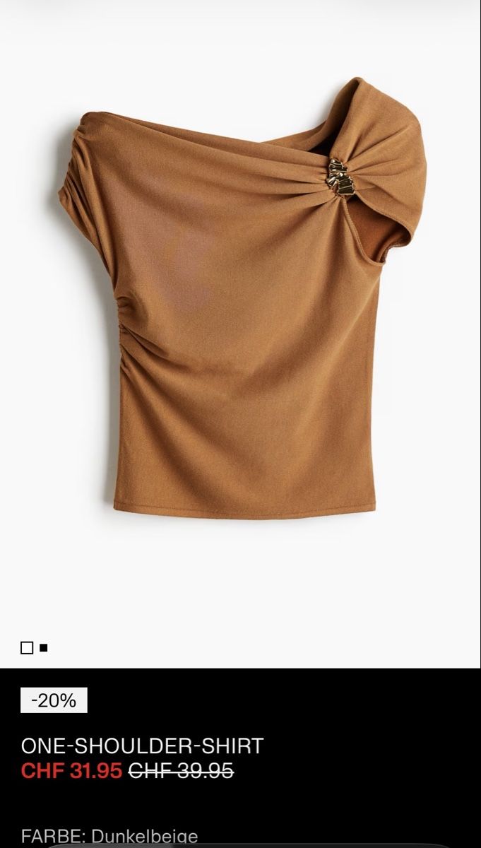 H&M Tops: H&M One-Shoulder Top Gr. M – Neu (gemäss Beschreibung) aus Seewen SZ von Lina_8