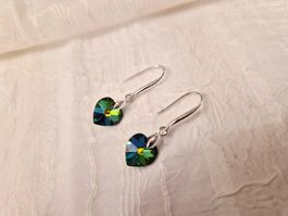 Handgemachte ohrringe aus swarovski ❤️ 10mm Vitrail Medium