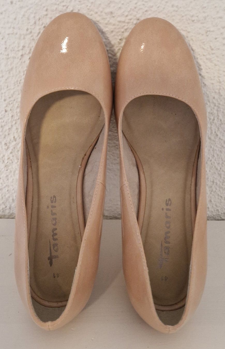 Tamaris Scarpe da donna: hellbeige Tamaris Pumps, Grösse 41 – Nuovo (secondo la descrizione) da Menziken venduto da chs_xd76 3
