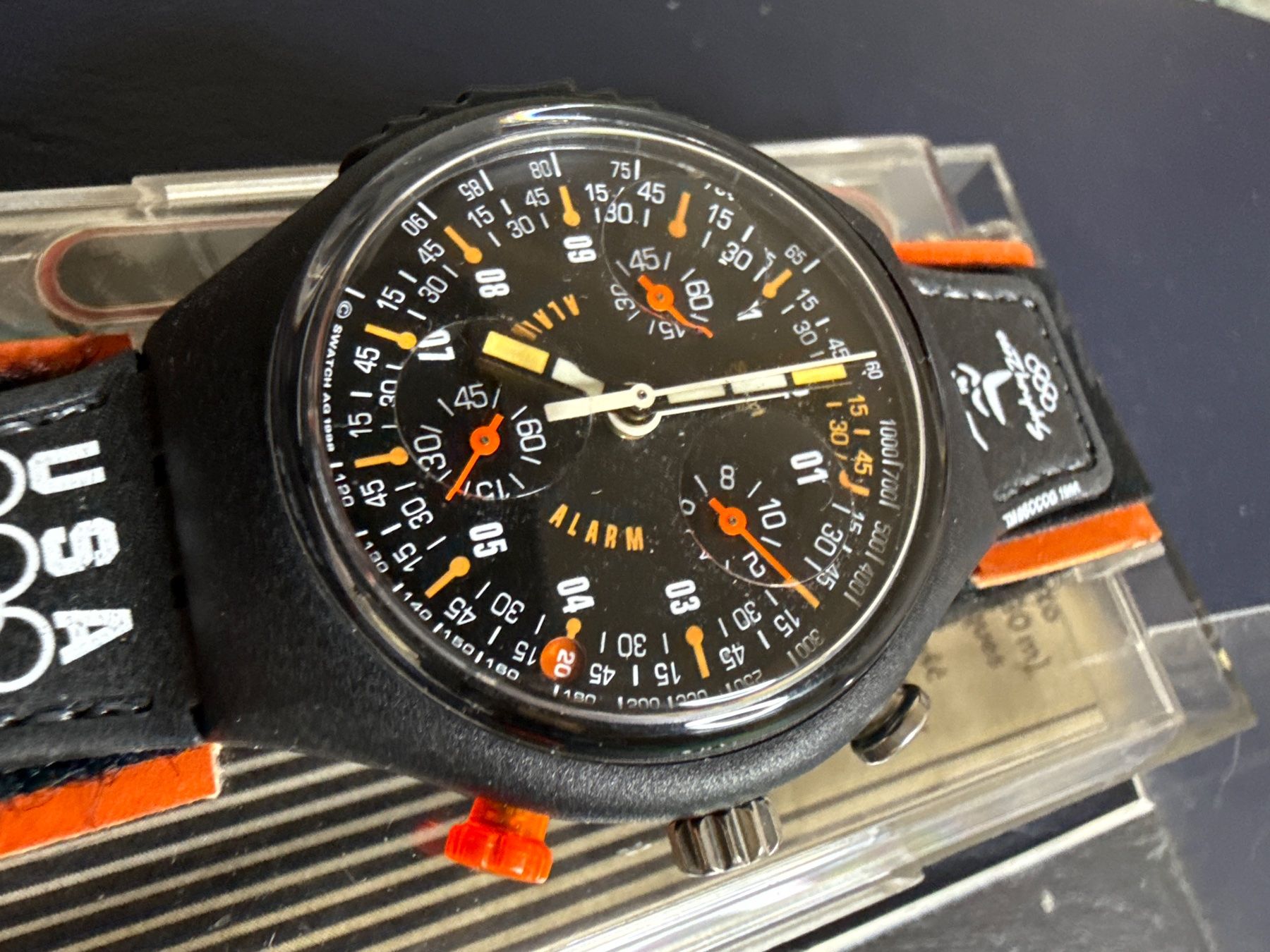 Swatch Orologi: Swatch Olympia  Ungetragen – Nuovo (secondo la descrizione) da Pfeffingen venduto da Allhandelklgwatches 2