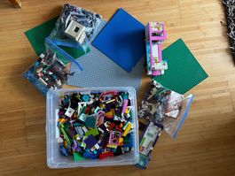 5 Kilo Lego, inkl. 4 Bodenplatten