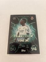 Topps Match Attax Vini Jr. Electrix Limited Edition Karte.