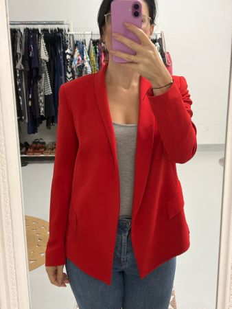 Escada Blazer rot Gr. 38 Viskose