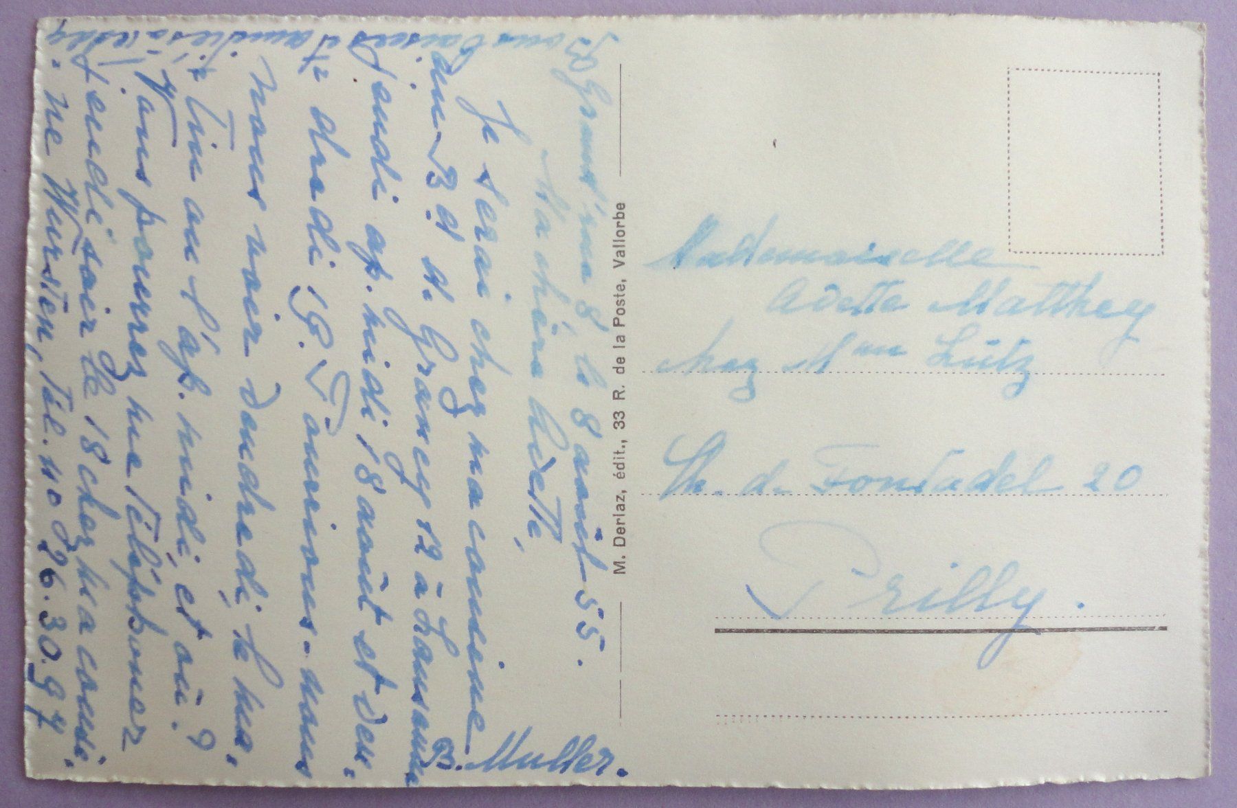Cartoline postali: Vallorbe, Le Viaduc du Day – Difettoso da Fétigny venduto da Billy2miny 1