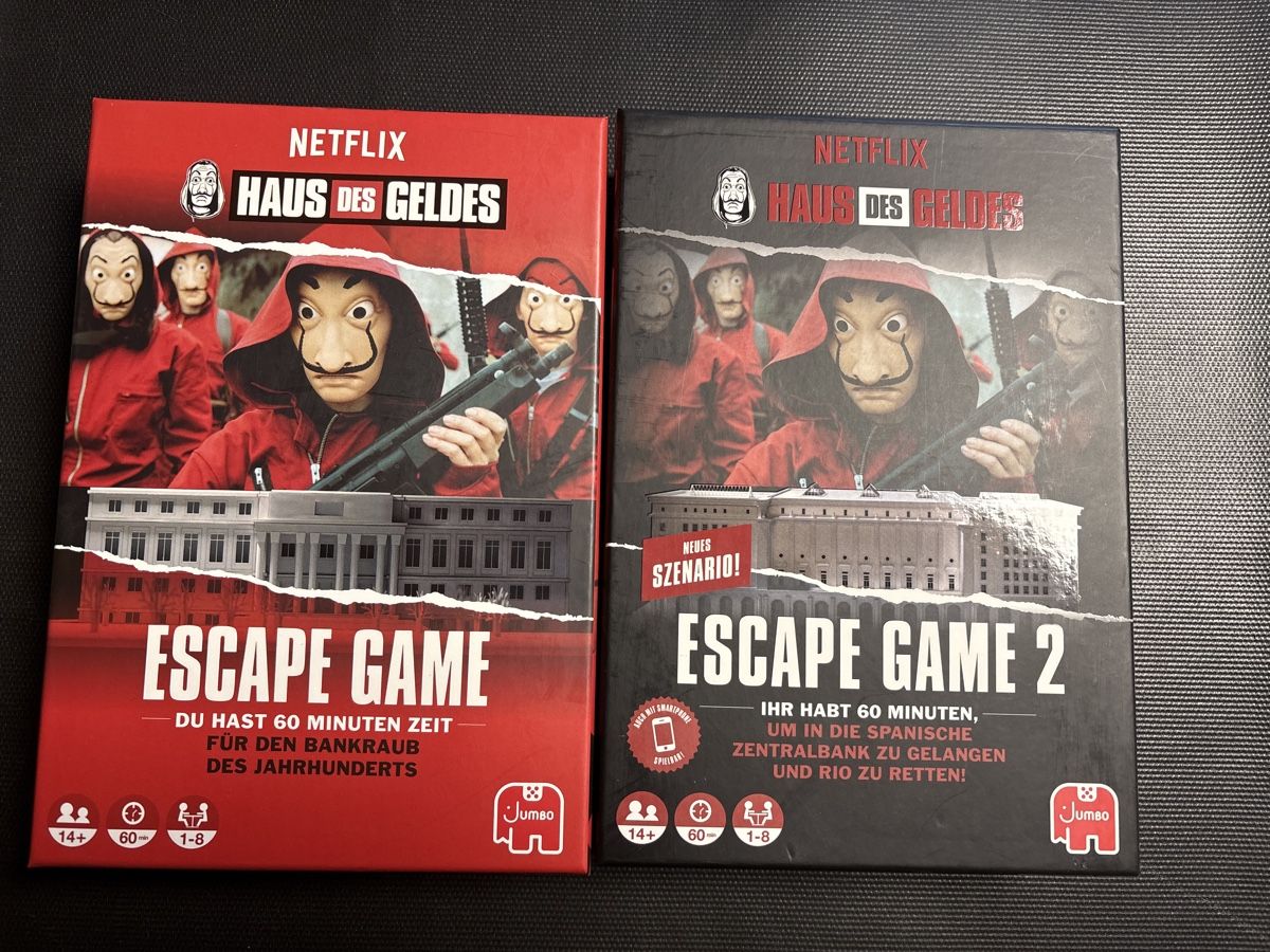 Giochi: 2 Haus des Geldes Escape Games Brettspiele – Nuovo (secondo la descrizione) da Matten b. Interl venduto da npa_yj8v