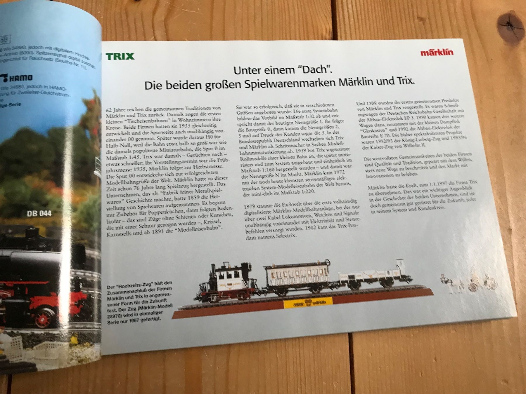 Märklin Modellini di ferrovie: märklin gesamtprogramm 1997/98 – Usato da Liestal venduto da ozo2005 1