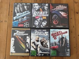 DVD: Fast and Furious 1 - 6