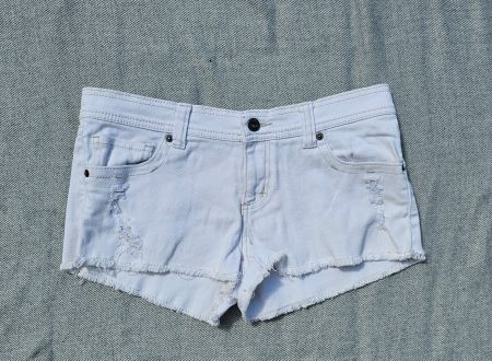 Weisse Shorts Gr. S No Name Sommerhosen Used