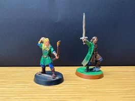 Games Workshop Herr der Ringe – Aragorn und Legolas - Zinn
