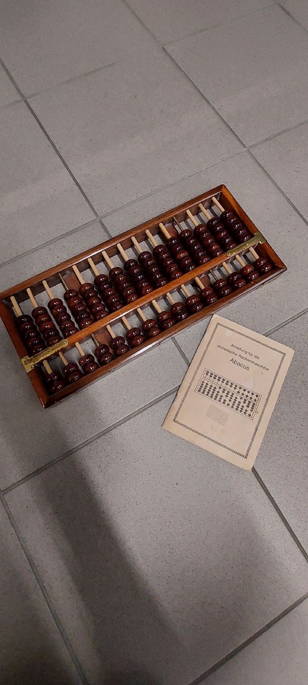 Calculatrices: chinesische Rechenmaschine Abakcus – D'occasion à Niederwil AG par bertomach 1