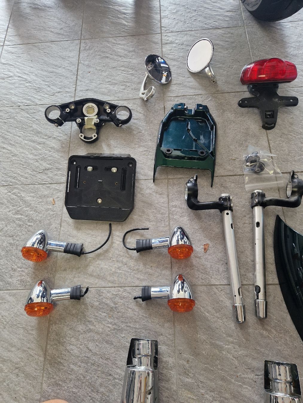 Triumph Tutti i ricambio per moto: Originalteile Triumph Thruxton R 1200 – Usato da Seuzach venduto da Esprit65