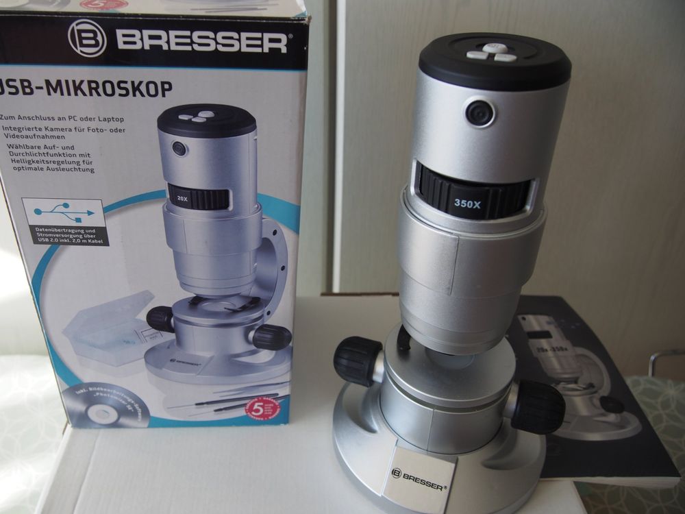 BRESSER Digitales USB-Mikroskop Kaufen | Ricardo auf
