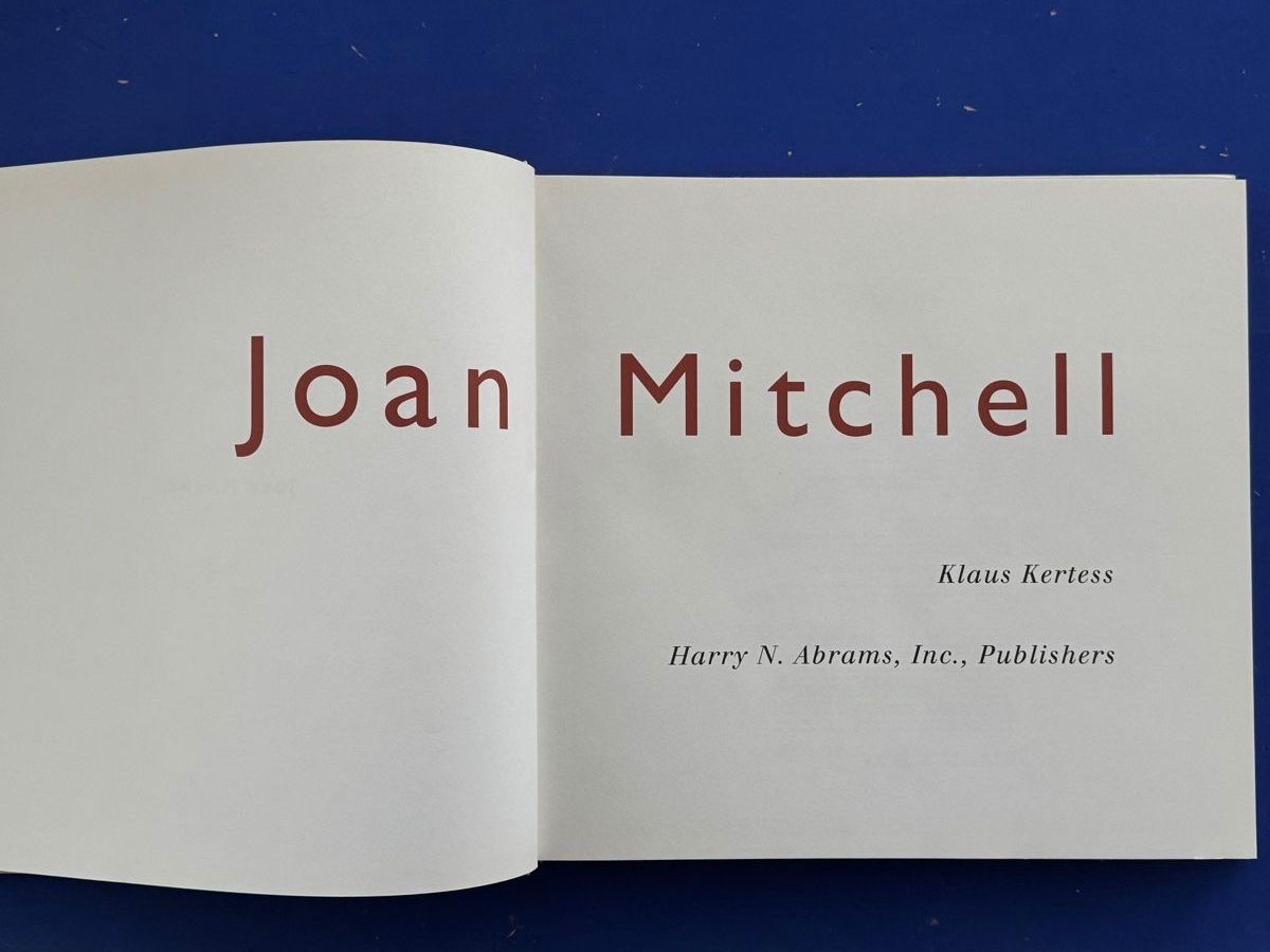Livres: Joan Mitchell. Abstract expressionism. Katalog 1997 – D'occasion à Adliswil par buch_und_kunst 1