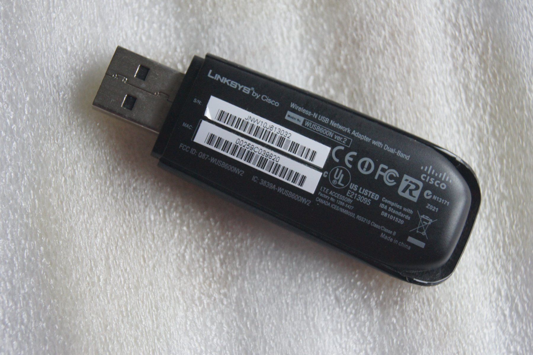 Linksys Unità & Adattatore: Cisco/Linksys WUSB600N WLAN Stick Adapter – Usato da Zürich venduto da Finale7 3