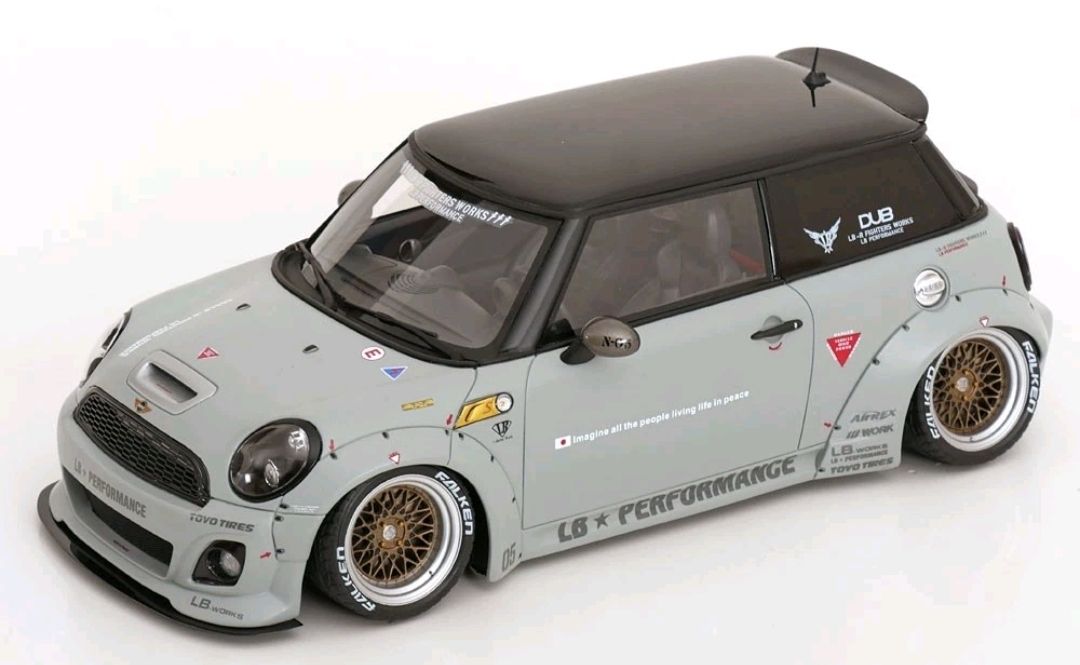 Cooper Modellautos: Wishlist Mini Cooper R56 LB-Works  – Neu und originalverpackt aus Oftringen von sweden03