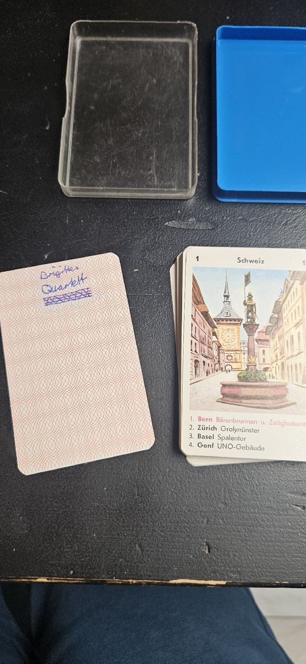 Giochi: Städte-Quartett, Pestalozzi 1964/65 – Usato da Belp venduto da Ginus85 3