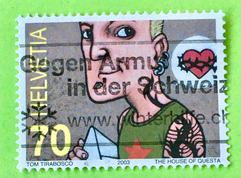 Tutti i francobolli: Nr.1089 Marco  GESTEMPELT 2003 Sondermarken Comics    – Usato da Aarau venduto da Billa007