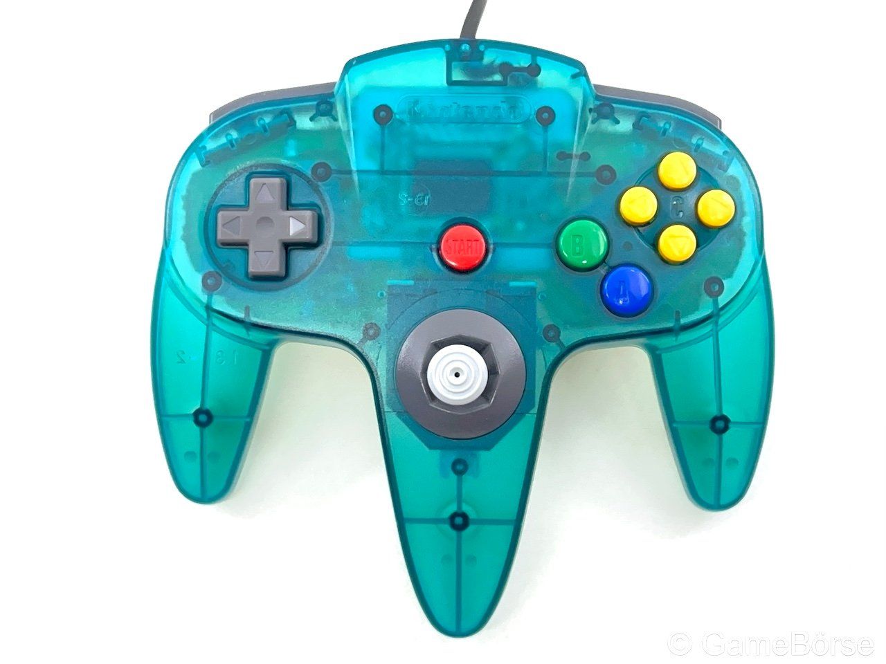Nintendo Controller: N64 Controller Original Transparent Türkis – Gebraucht aus Stettfurt von GameBoerse
