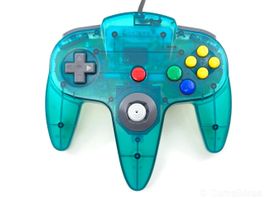 ! Sommeraktion ! N64 Controller Original Transparent Türkis
