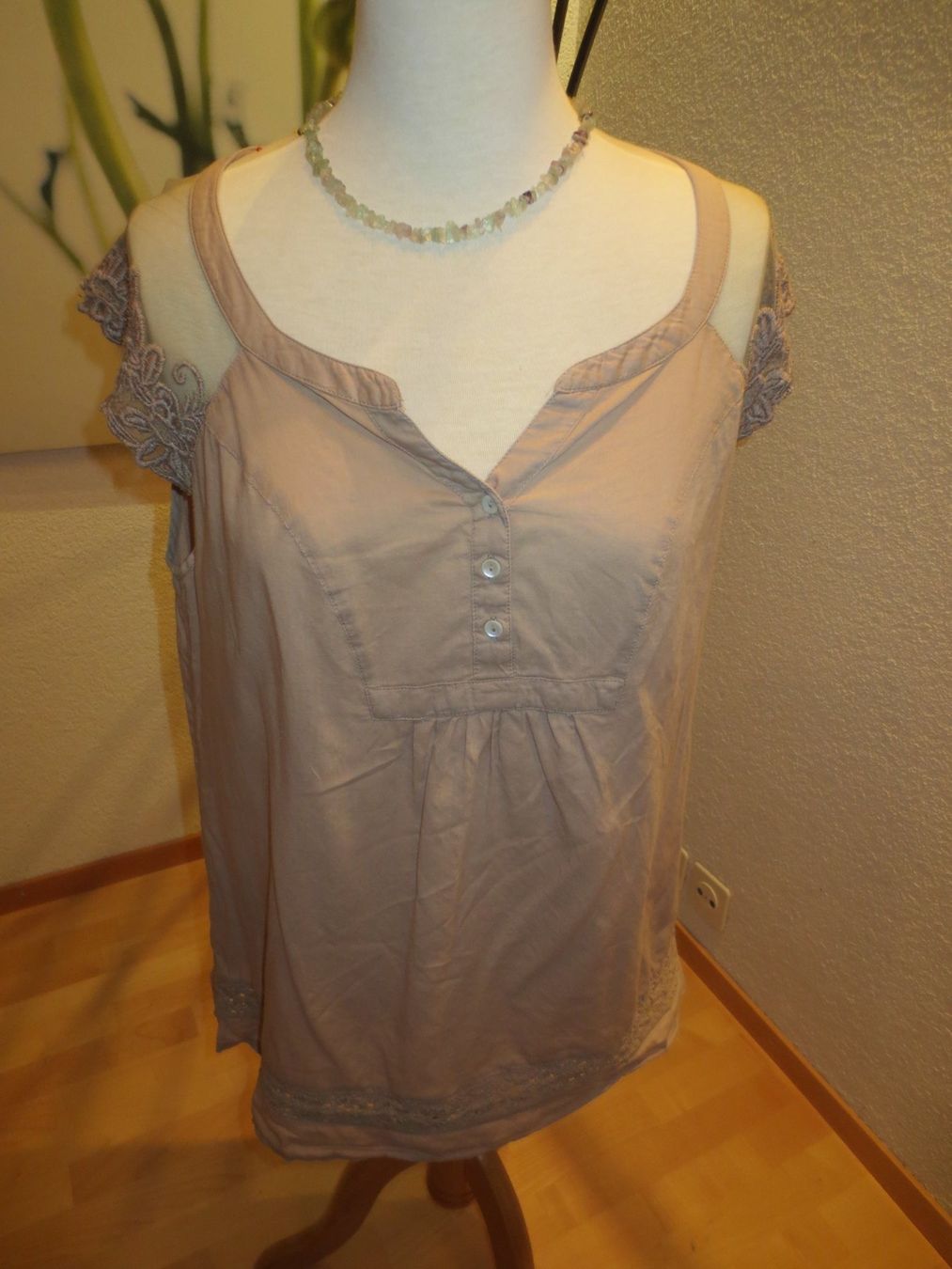 Camicette: Street One Bluse Gr. 40 - beige – Usato da Männedorf venduto da Livingston