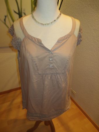 Street One Bluse Gr. 40 - beige