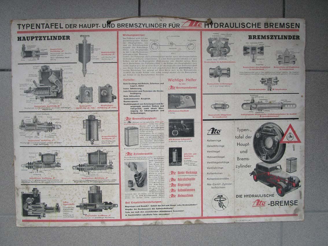 Autos: Oldtimer Typentafeln Ate – Gebraucht aus Arlesheim von Prohof 1