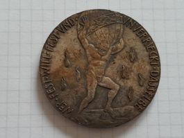 Medal August 1914, outbreak WWI, 40mm