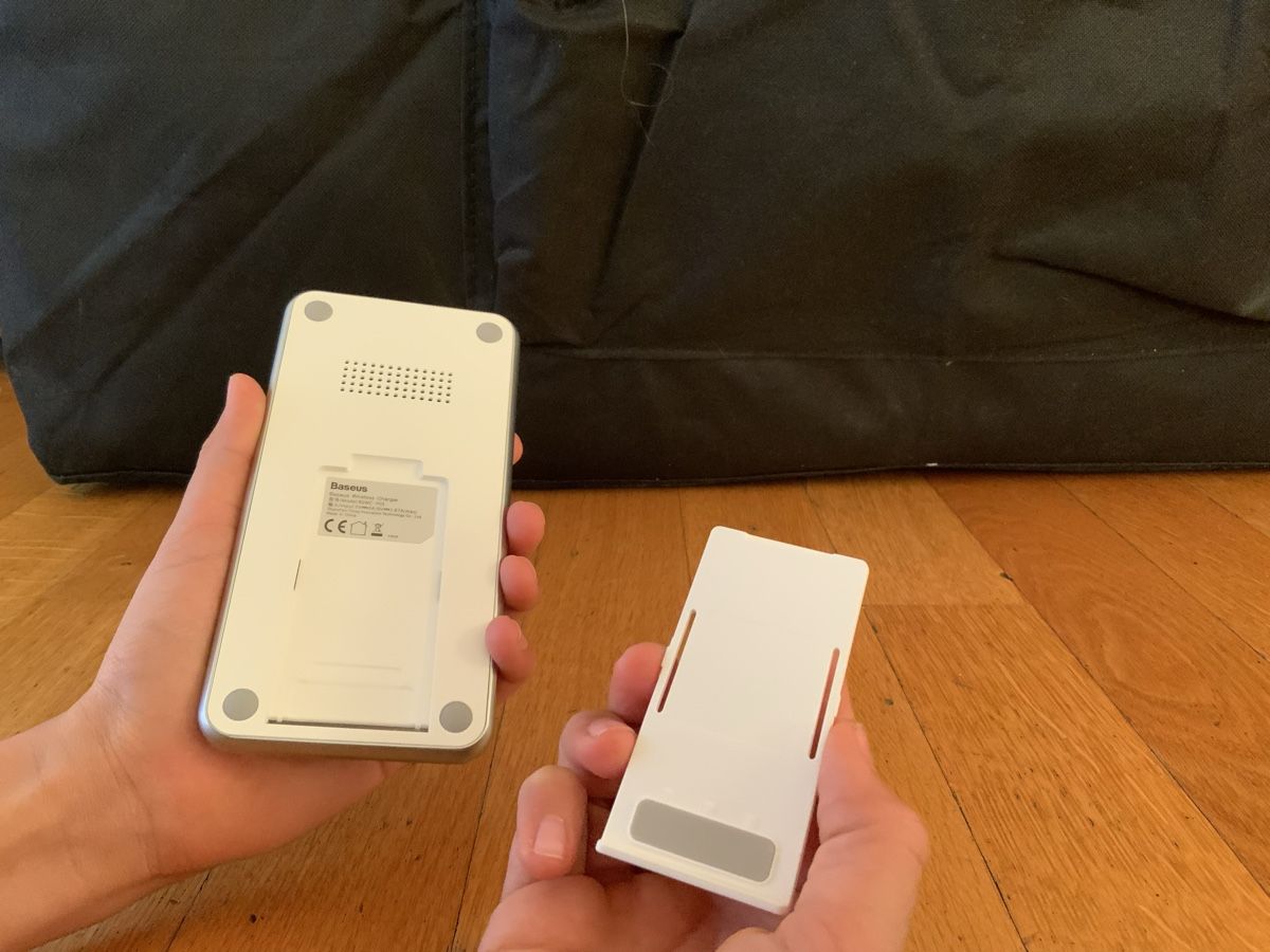 Baseus Caricabatterie: Baseus - Three-Coil Wireless Charging Pad – Nuovo (secondo la descrizione) da Zug venduto da nemka3 7