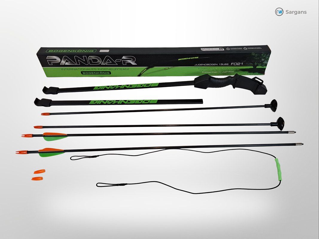 Tiro con l'arco: BOGENKÖNIG Bogenschiess-Set 15 lbs – Nuovo (secondo la descrizione) da Sargans venduto da Restwert_Sargans 1