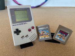 Original Nintendo Gameboy DMG01 + TETRIS & SML & DonkeyKong