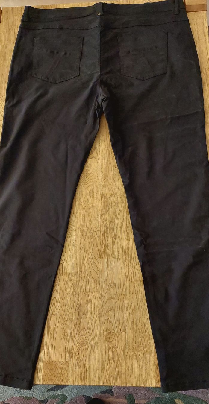 Pantaloni: NEUE, klassische Hose, schwarz Gr.48 – Nuovo e nell'imballaggio originale da Zürich venduto da lehmi1 3