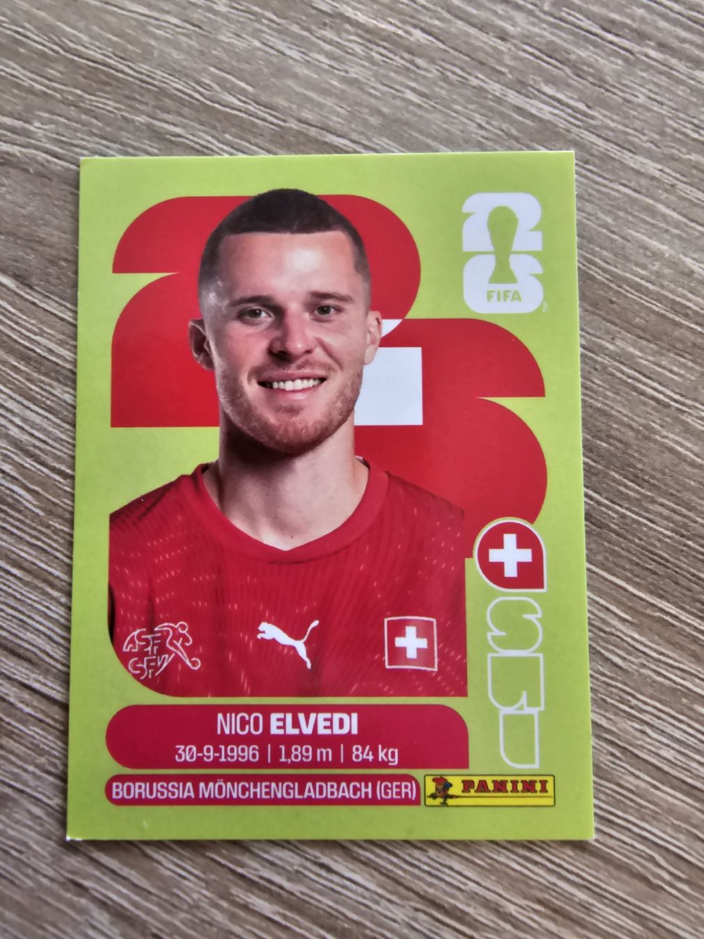 Panini Carte collezionabili: WM 2026 Panini: Nico Elvedi – Nuovo (secondo la descrizione) da Zürich venduto da gtop