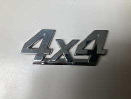 4x4 Emblem Chrom guter Zustand