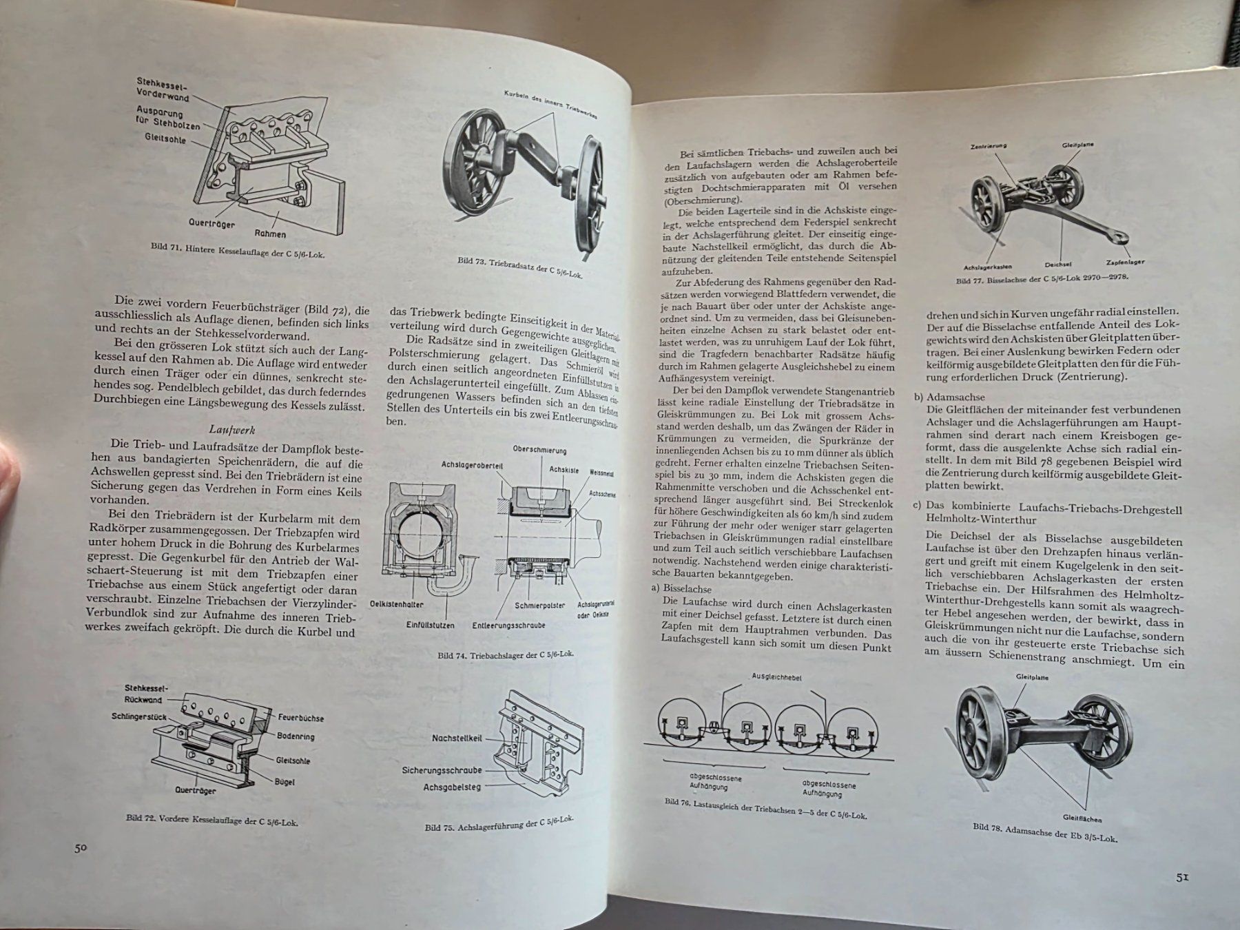 Libri: Der Dampfbetrieb der Schweizerischen Eisenbahnen - A. Moser – Usato da Walterswil BE venduto da Lonitti 5