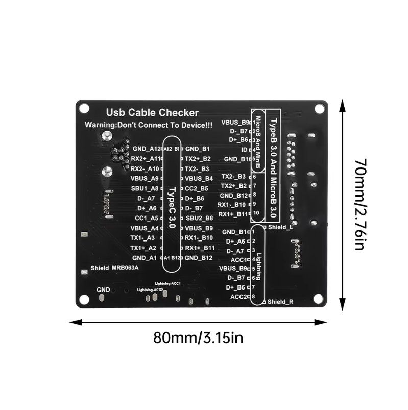 Misurare: USB Data Line Detection Board Quick Detection Data Line – Nuovo e nell'imballaggio originale da Romanshorn venduto da pfimex 8