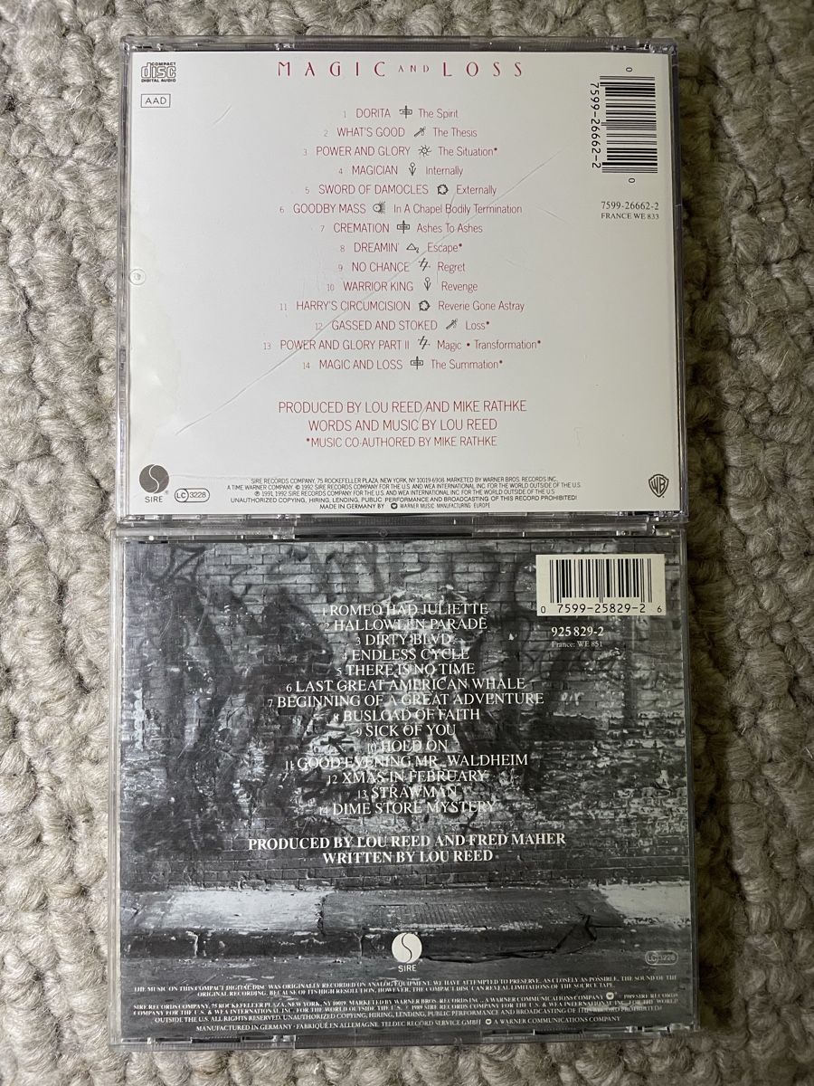 CD: 2x Lou Reed – Usato da Reinach AG venduto da trigger7811 2