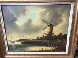 Peinture ancienne de Vann Stenn. 