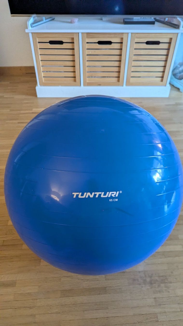 Tunturi Palloni: Tunturi Gymnastikball 65cm – Usato da Jona venduto da bruto11