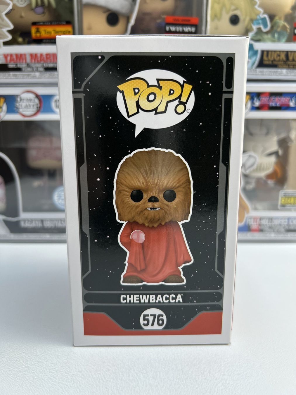Funko Statuette: Funko POP Star Wars Chewbacca Edition Limitée Floquée Disney – Nuovo e nell'imballaggio originale da Le Mouret venduto da perfectbijou 1