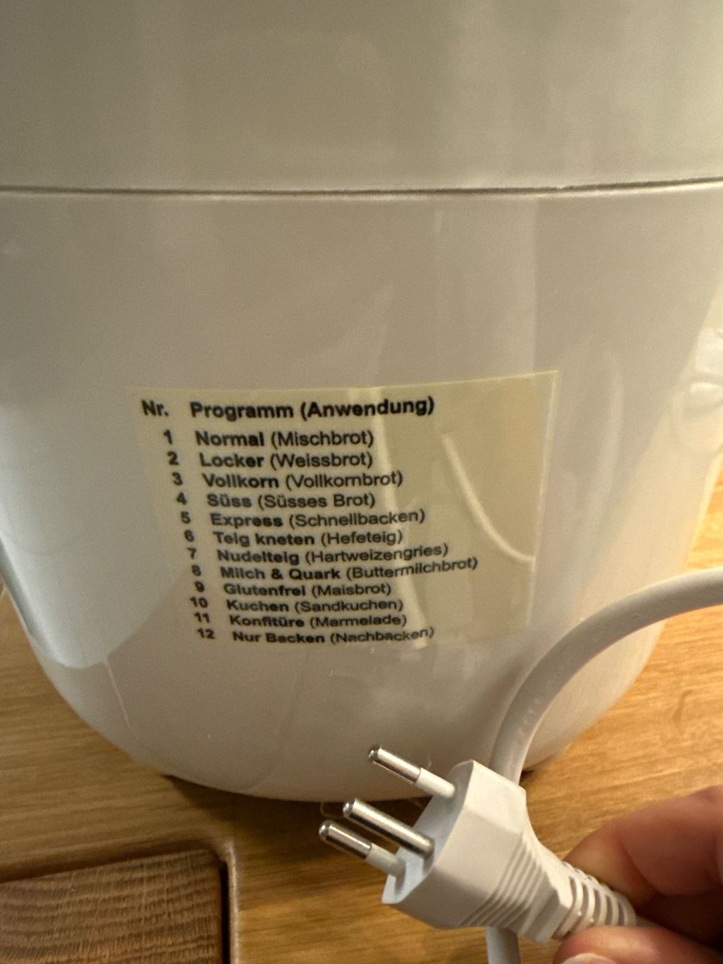 Küchengeräte: Brotbackmaschine von Prima-Vista – Gebraucht aus Schönenwerd von d.chiara 3