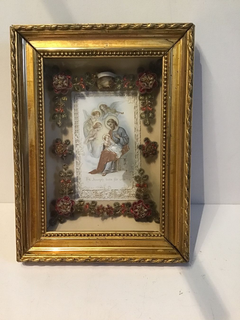 Foto & Immagini: Klosterarbeit Antikes Reliquien Bild – Usato da St. Gallen venduto da Goldlilly 2