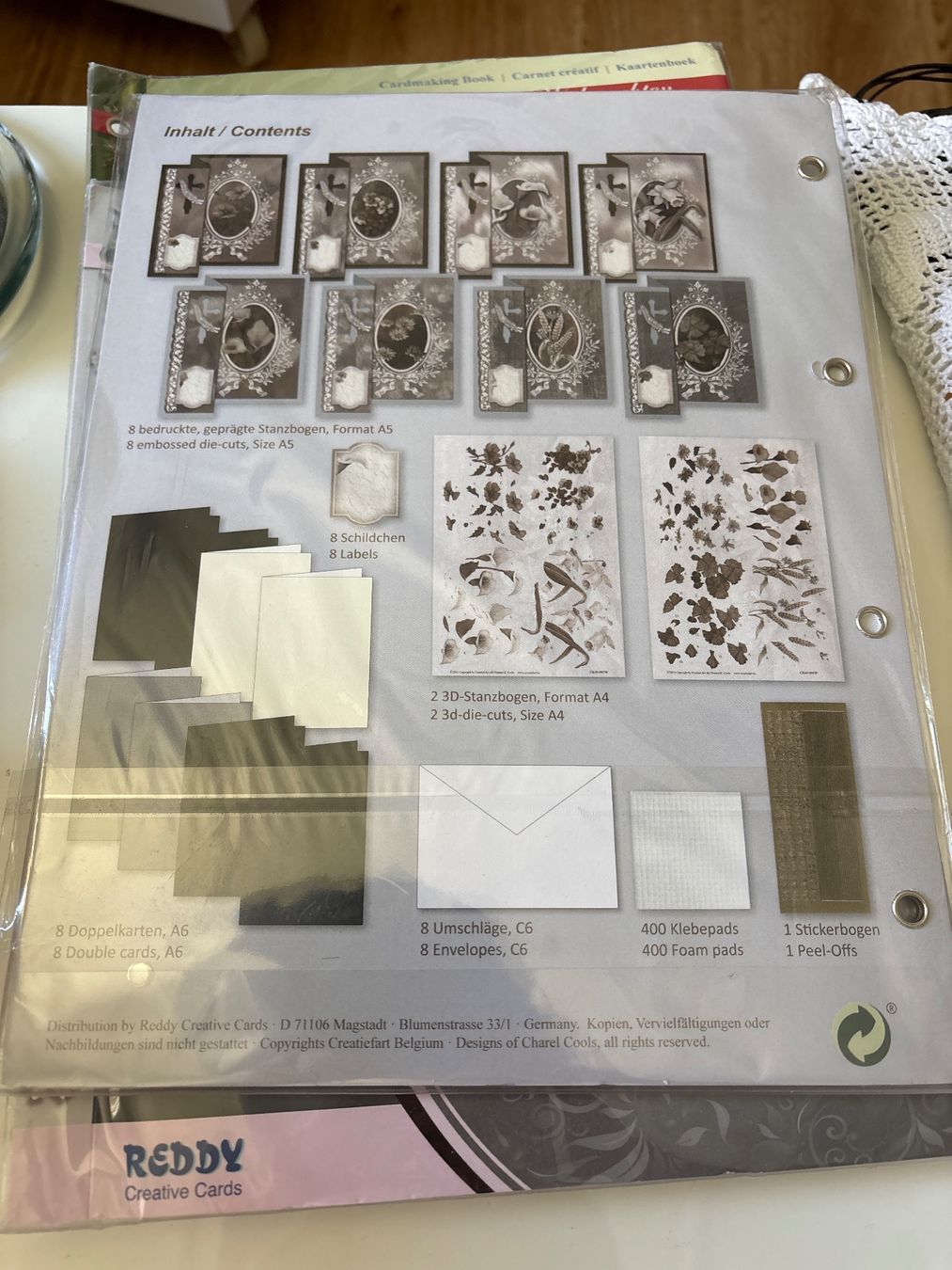 Kit bricolage: 24x 3D-Karten zum basteln – Nuovo e nell'imballaggio originale da Amriswil venduto da SCHLOSSGEISTLI 3