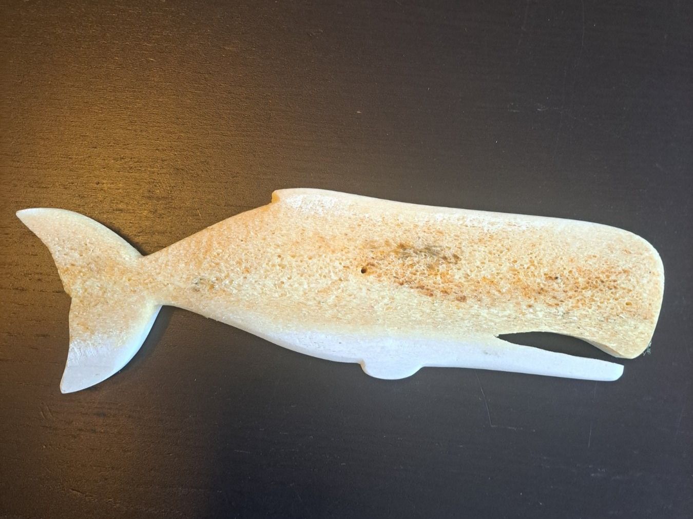 Statuette: schöne Whalebone Handarbeit Tonga Insel 80er Jahre – Usato da Riehen venduto da Appia48 3
