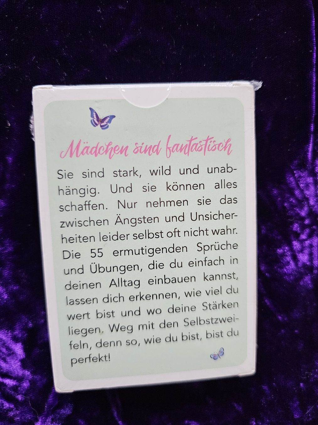 Jeux: Weil du einzigartig bist, Mutmach-karten für Mädchen – Neuf avec emballage d'origine à Birmensdorf ZH par Phoenyx15 2