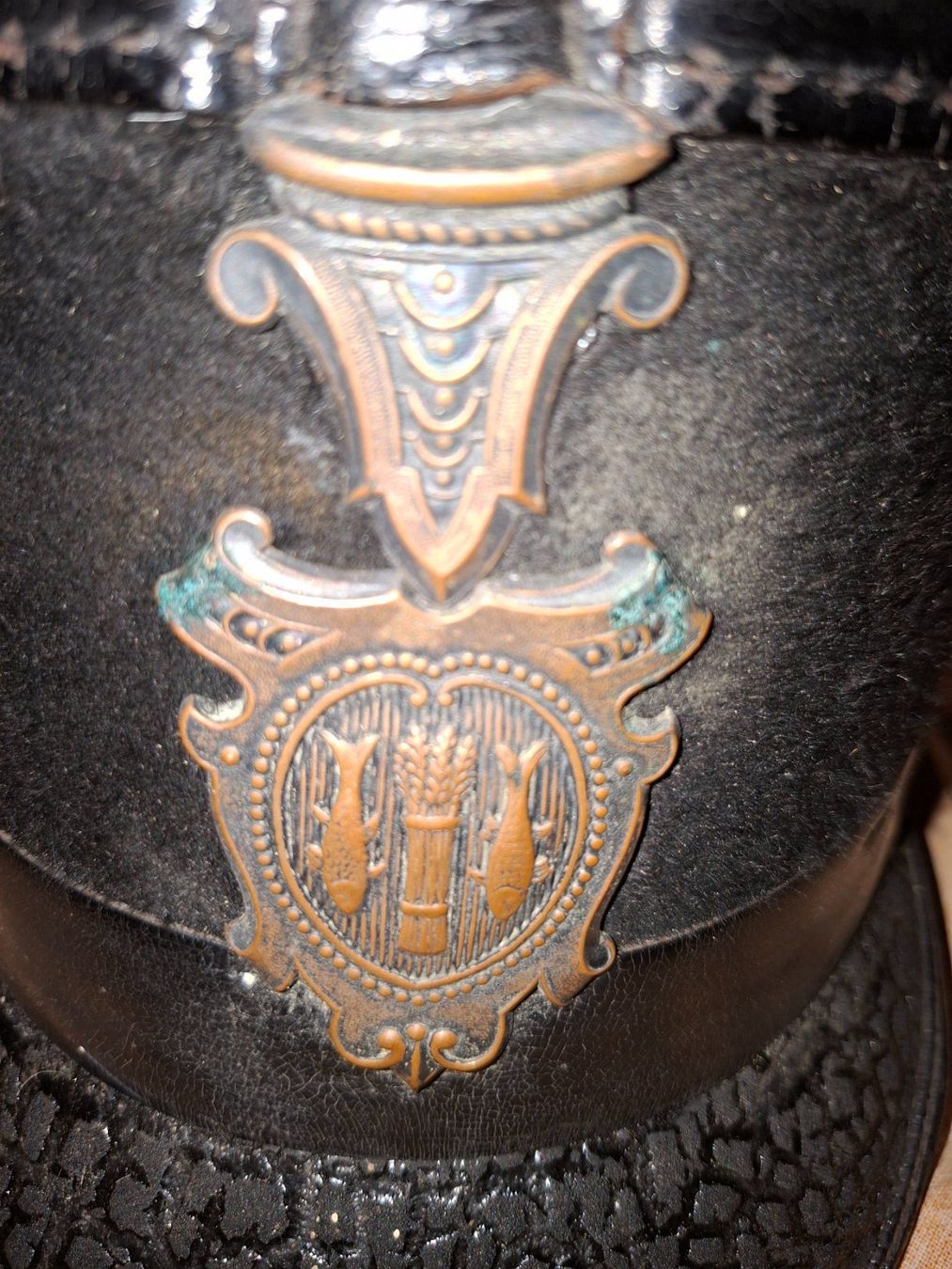 Antike Kleidung & Accessoires: Alter Feuerwehrhelm – Gebraucht aus Walzenhausen von Dachs74 2