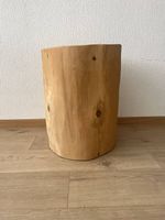 Rondin de bois massif - tabouret ou table d'appoint