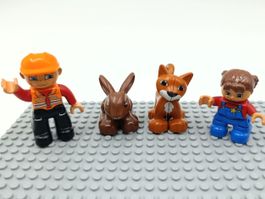 4 Lego Duplo Figuren