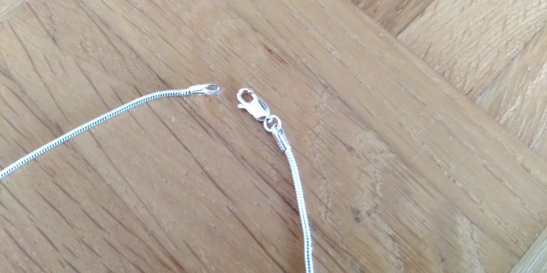 Catenine: Silber Snake Ketteli 41 cm – Nuovo e nell'imballaggio originale da Zürich venduto da Gillheri 3